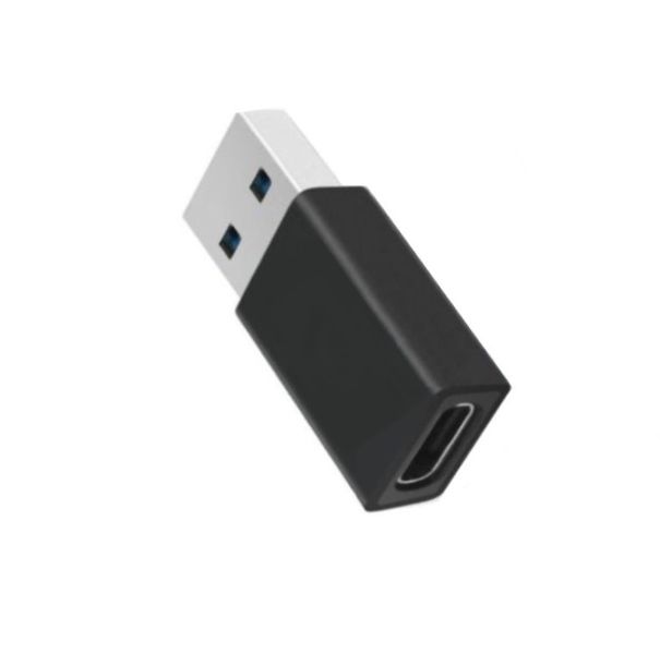 USB Type-A Male to USB Type-C Female Adapter