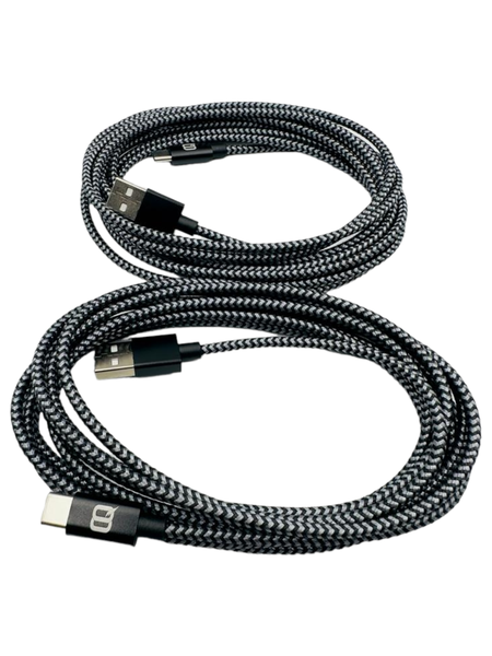 3 Meter Twin Set USB to Type C - Charging Cable