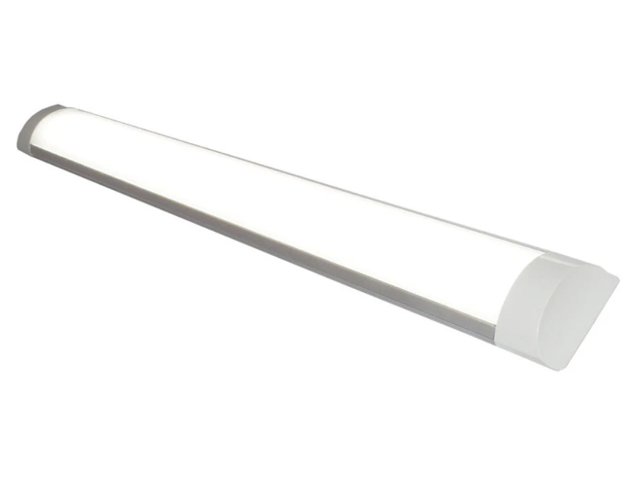 60cm Clear LED Batten Ceiling Light - 18Watt