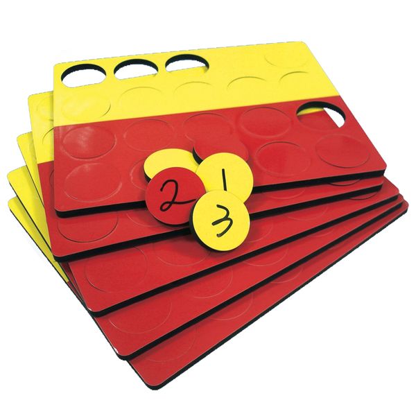 Magnetic Counters - 2 Colour 100 Piece