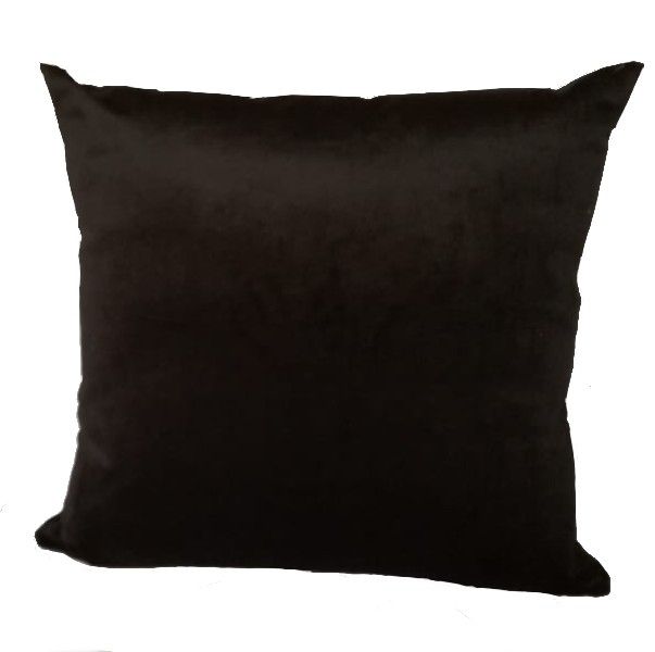 Velvet Scatter Cushion - Black