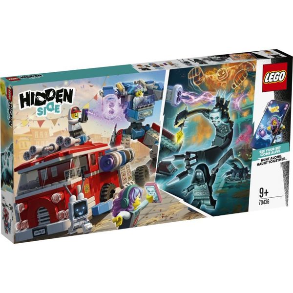 LEGO Hidden Side Phantom Fire Truck 3000 70436 | 9+ Yrs