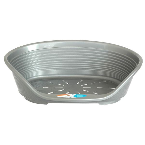 Siesta Deluxe Plastic Bed Size 12 Grey