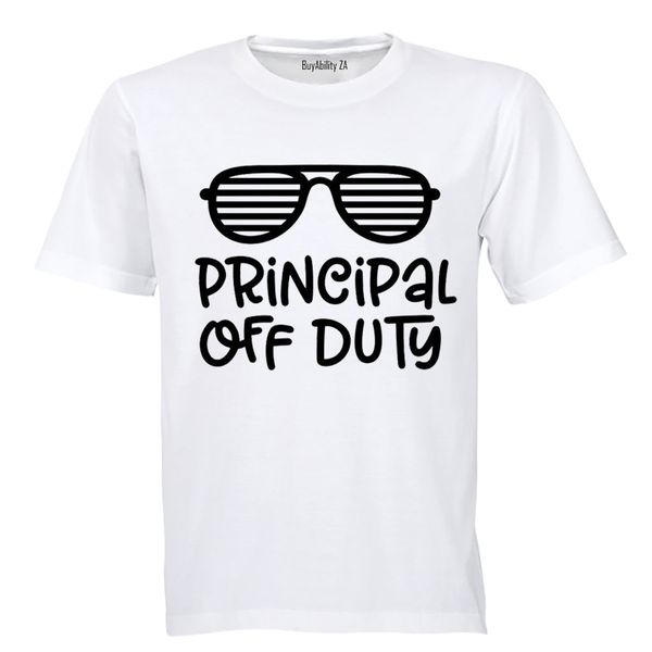 Principle Off Duty - Mens - T-Shirt - White