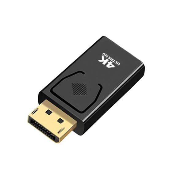 DP to HDMI Converter 4K Adapter Compatible with PC Laptop Projector
