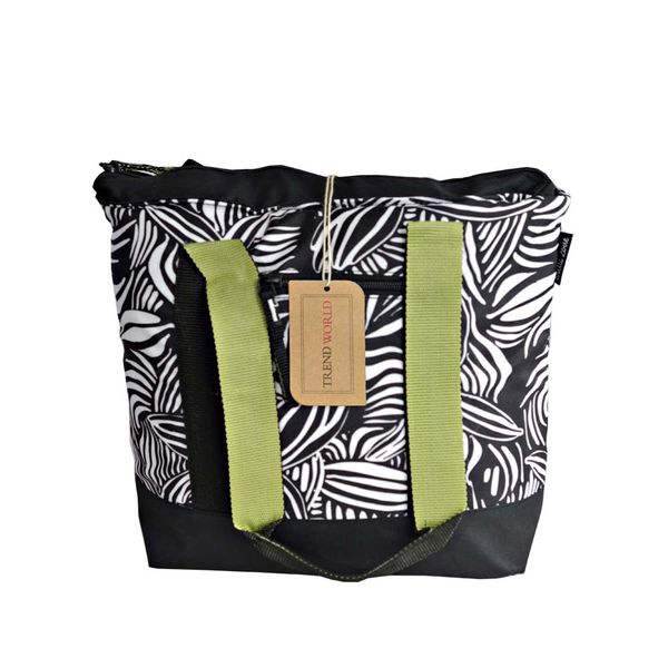 Trendworld 16-Can Insulated Fashion Tote, Lunch Cooler Bag