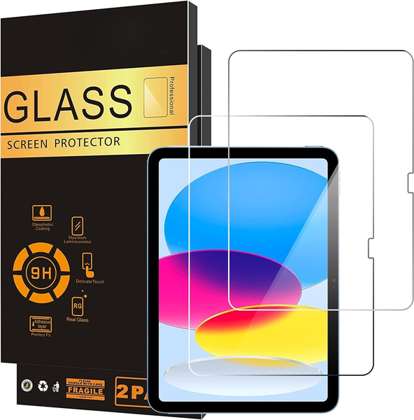 2 Pack Screen Protector Compatible with iPad Air 5th 4th Generation 10.9In