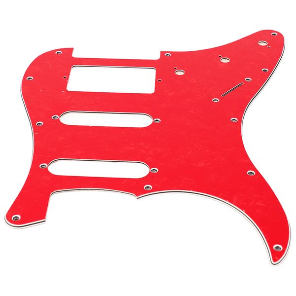 Red Pearl Electric Guitar Pickguard PVC Scratch Plate for GSSH67