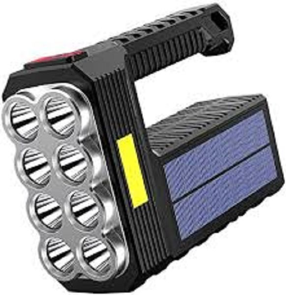 Outdoor Flashlight,LED Searchlight with Side Light Easy to Carry Flashlight