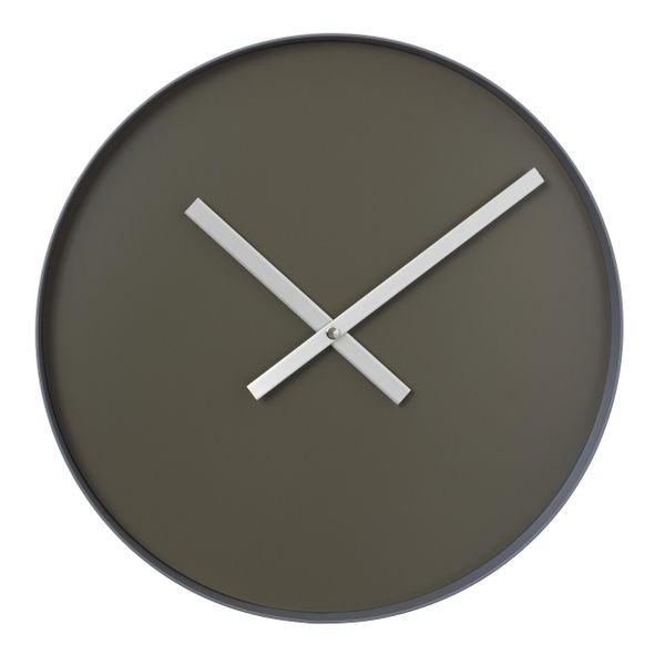 Blomus Wall Clock - Tarmac and Steel Grey Colours - Large - RIM