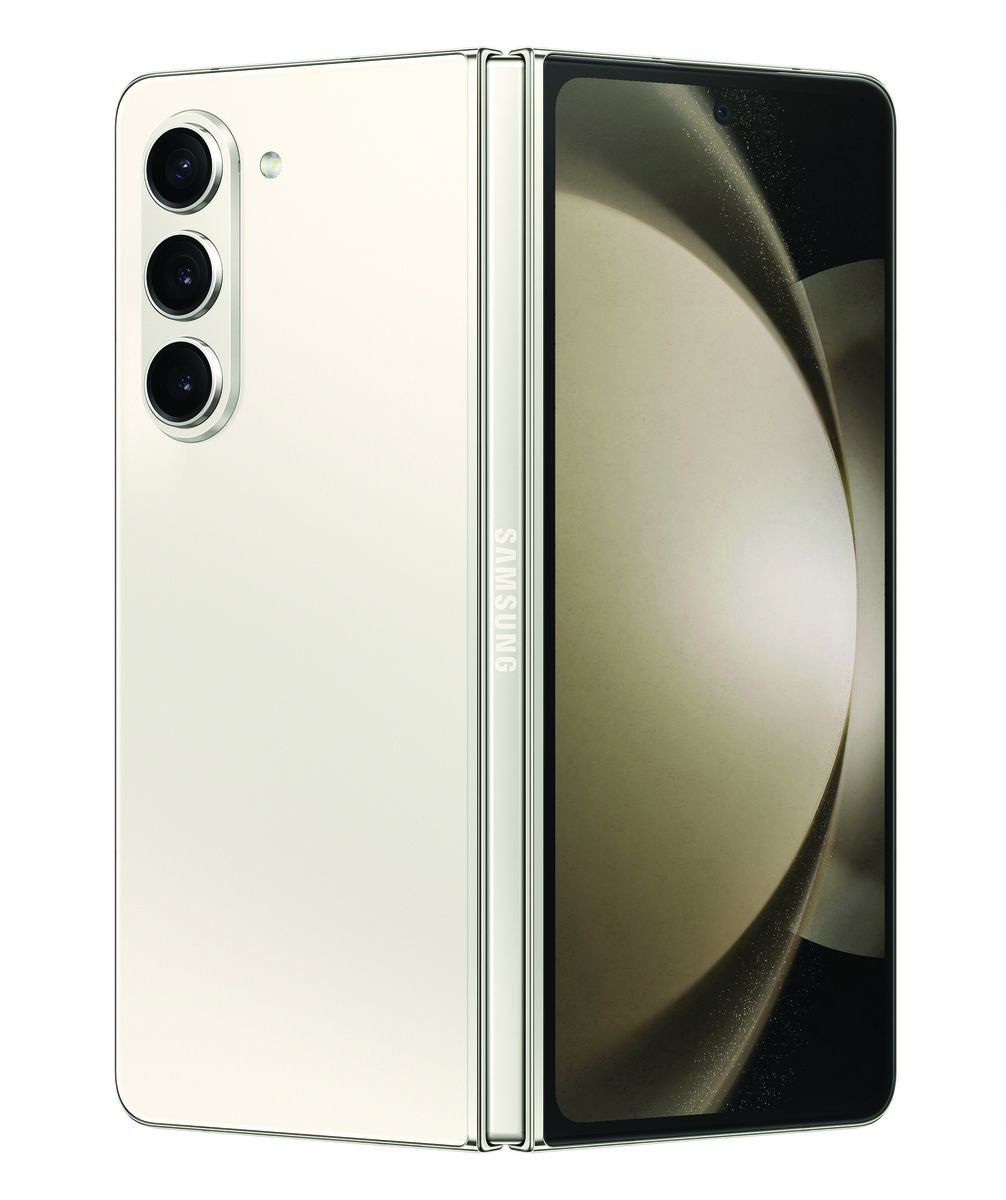 Samsung Galaxy Z Fold 5 256GB Smartphone - Cream + Samsung 25W Charger