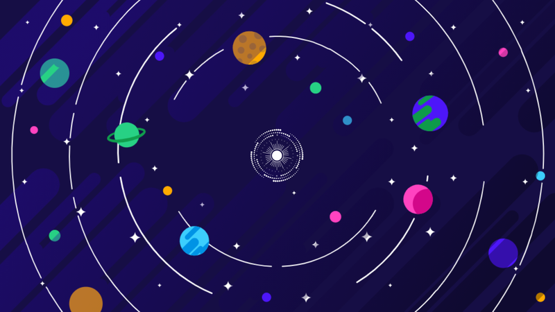 Larry's - XL Gaming Mousepad - Space Mousepad