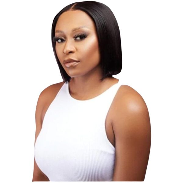 Olivia 4x4 Brazilian Bob Glueless Lace Wig 8 Inches