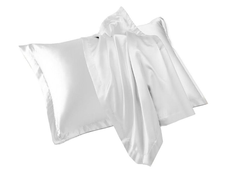 Mulberry Silk White Standard Pillowcase