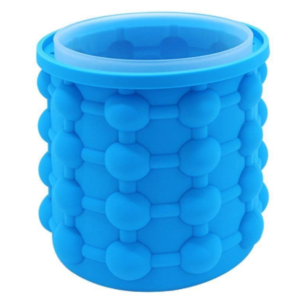 Silicone Material Bucket with Lid