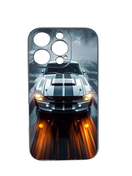 Sports Car Speeding Themed Silicone Phone Case - Compatible With Samsung