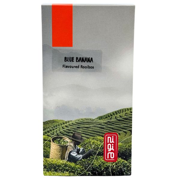 Nigiro Blue Banana Caramel Flavoured Green Rooibos Tea 100g