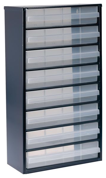 Raaco (2543387) Storage Cabinet, 8 Drawer, Steel
