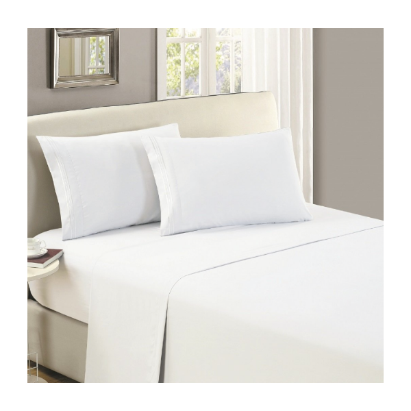 T200 La Velle Flat Sheets 100% Cotton