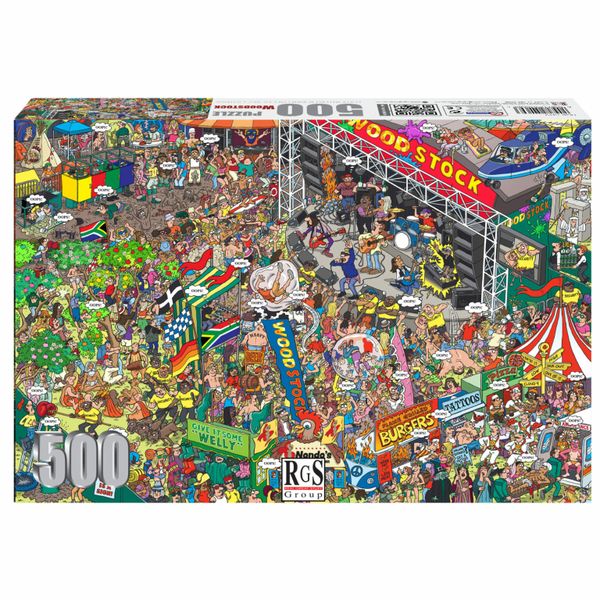RGS Group Woodstock 500 Piece Jigsaw Puzzle