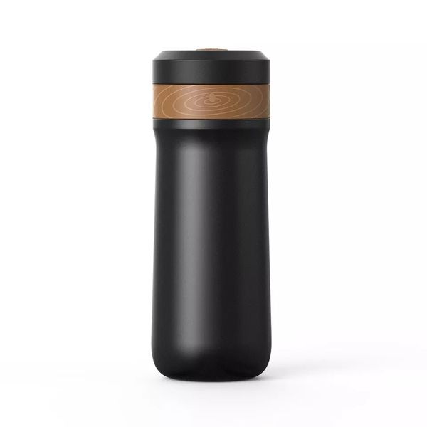 iCafilas 320ml Insulated Thermos Cup and Travel French Press (2-in-1)