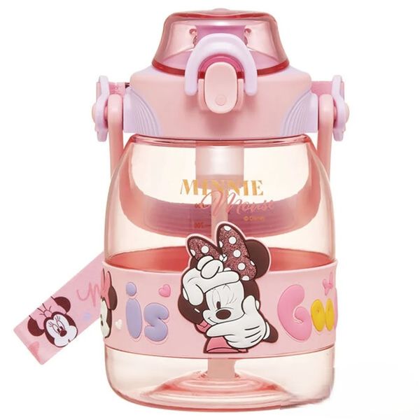 Minnie 3D Case Portable Drinking Bottle 1200ml - Safe Tritan Material