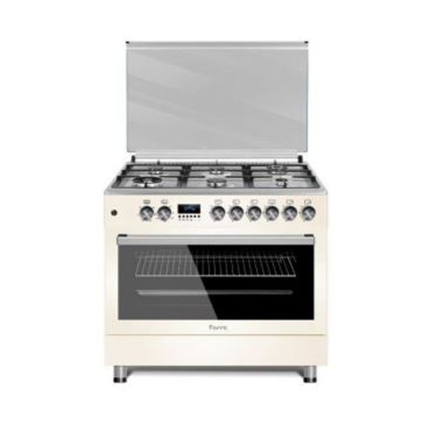Ferre - 90x60 Free Standing Gas Electric Cooker - Premium - Black