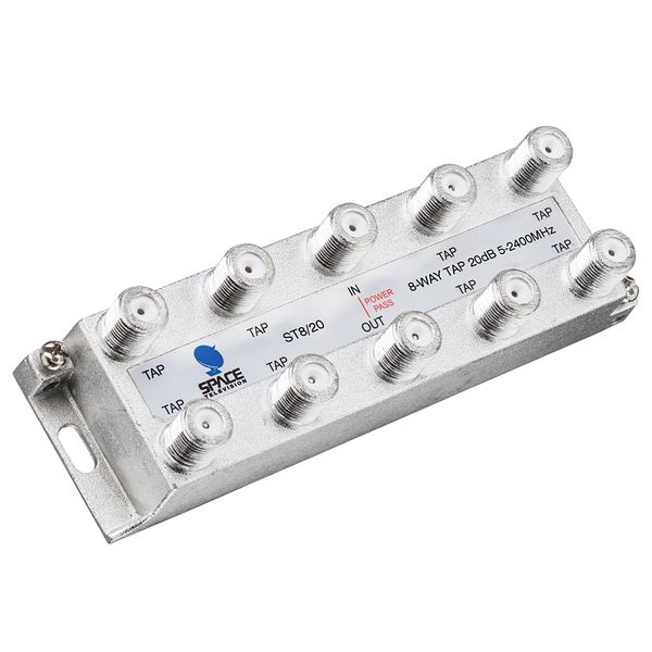 Space TV Satellite IF Tap - 8 Way - 20db (5 – 2250MHz)