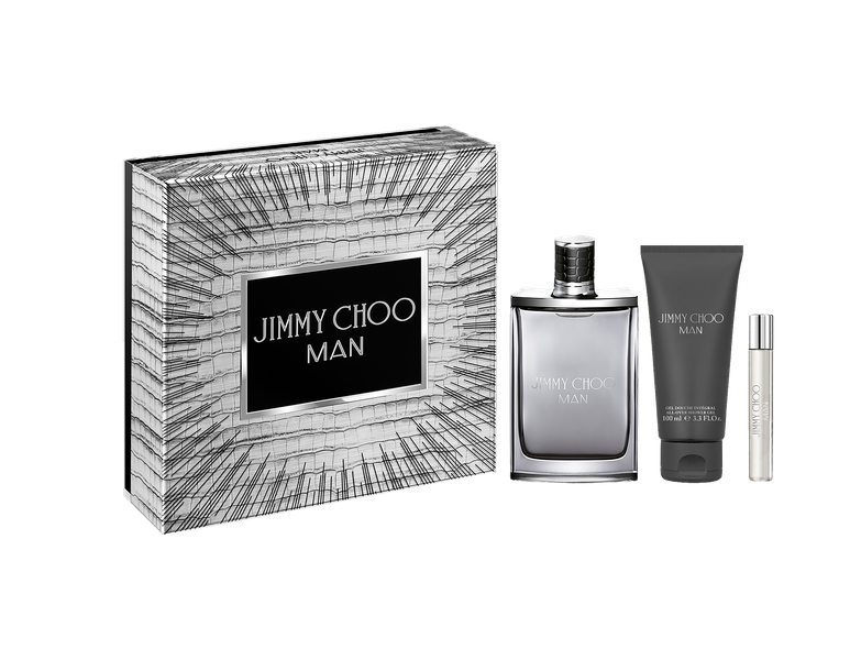 Jimmy Choo Man Gift Set 100ml Edt+ Shower gel 100ml +7,5ml Travel spray
