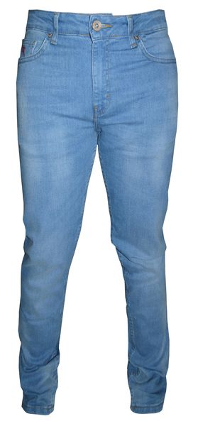 Soviet - Bentley Men's Slim Leg Denim - Light Indigo