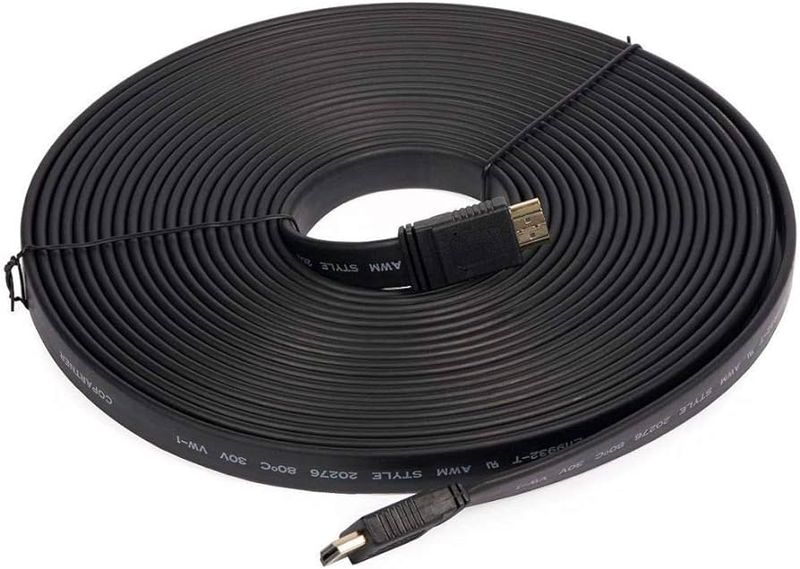 Entratech High Speed Flat HDMI Cable 3D Full HD 1080P