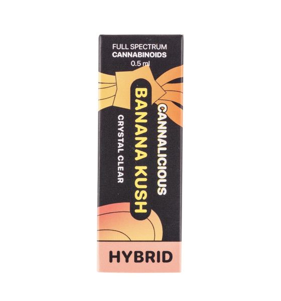 Cannalicious Banana Kush Hybrid - Vape Cartridge