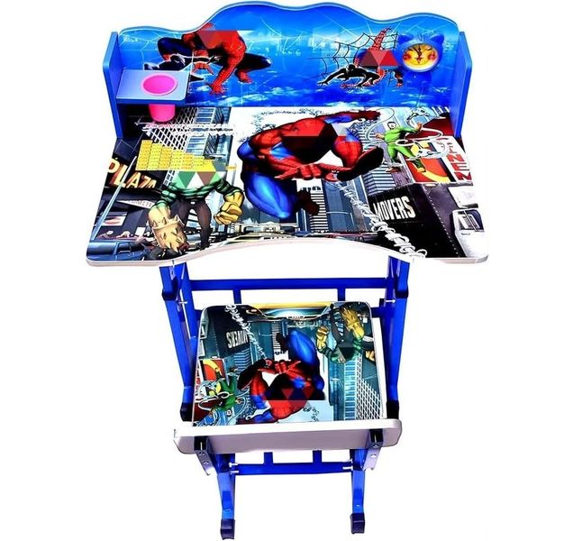 Spider-Man Adventure Adjustable Kids Study Desk &amp; Chair Set