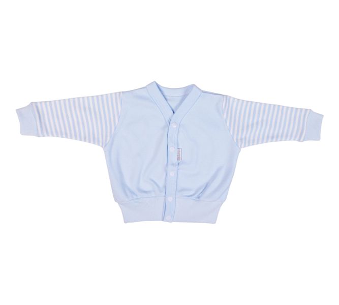Blue Striped Baby Cardigan