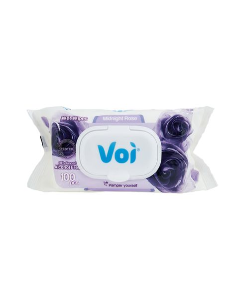 Voi - Midnight Rose 100 Piece Wet Wipes x 2