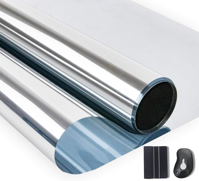 One Way Window Privacy Film Set Reflective Window Film Window Tint Mirror