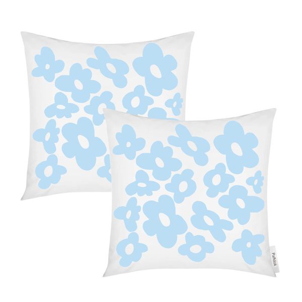 Pandok - Scatter Cushion Cover Set – Retro Blue image