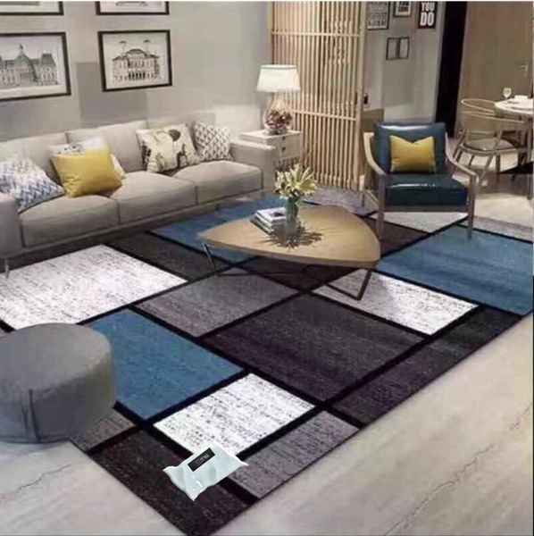 200cm by 150cm - Modern 3D Design Area 1 Rug &amp; Complementary IYWA Tieback