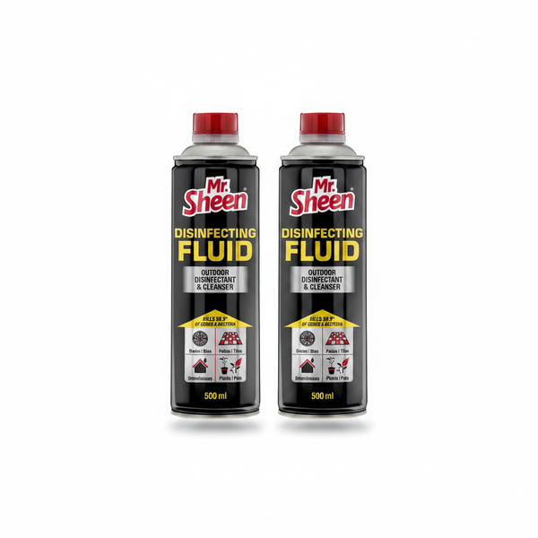 Mr Sheen Outdoor Disinfectant Cleaner 500ml - Effective Germ - 2 Pack