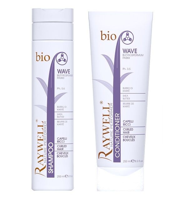 Raywell bioWAVE Shampoo & Conditioner with Shea Butter for Curly Hair Shop Today. Get it