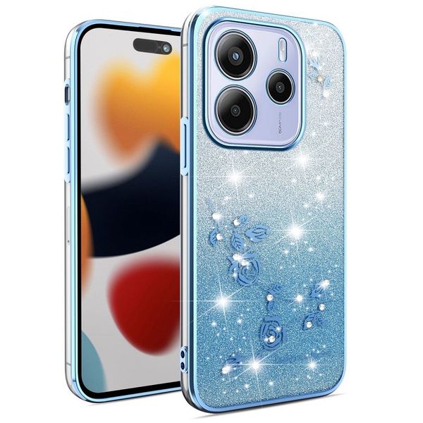 Phone Case Compatible With Redmi Note 14 4G Transparent Silicone Cover