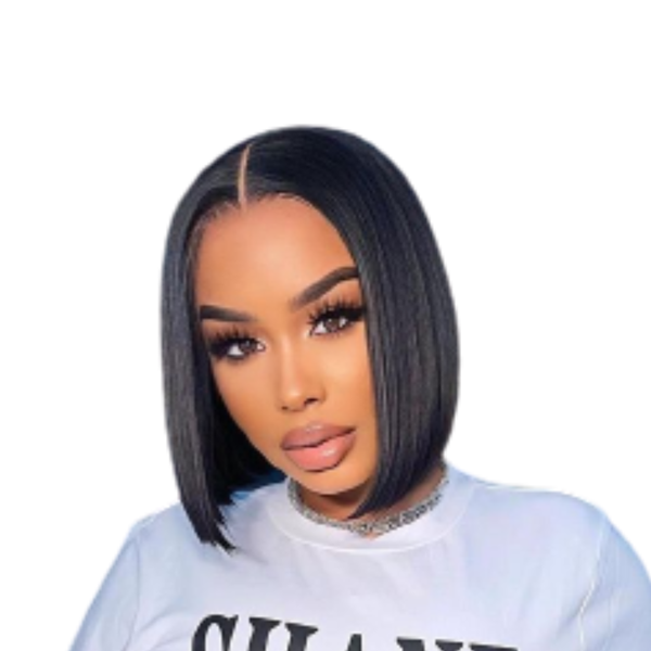 Brazilian Hair Wig, Straight 4x4 Part Wig.