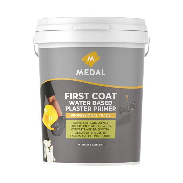 Medal Professional Trade First Coat Water Based Plaster Primer 20 L White