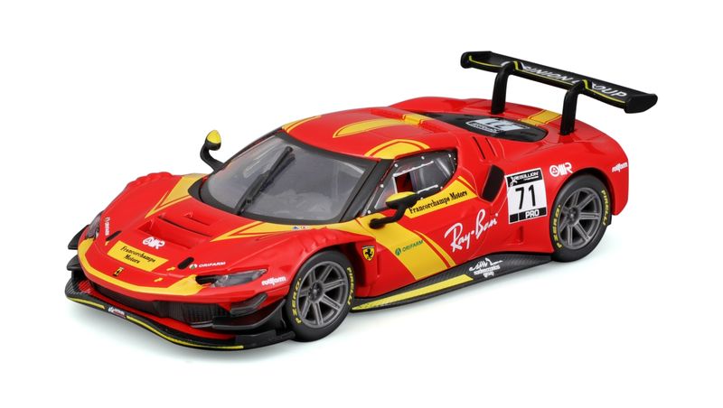 Bburago 1/43 Ferrari 296 GT3 2023 (11cm Long)