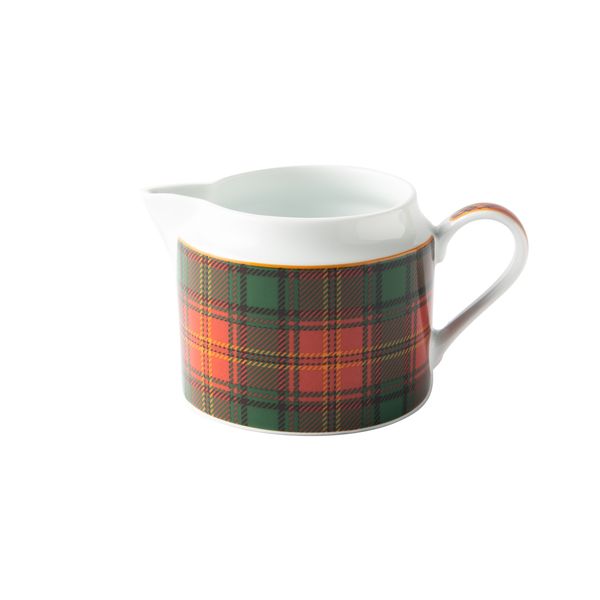 Jenna Clifford Red Tartan Creamer