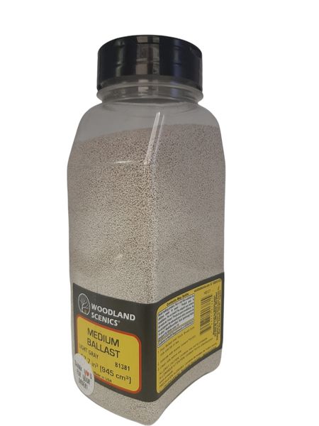 Woodlands Scenic: Medium Ballast Light Gray 945cm3