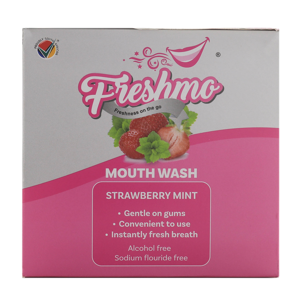 Freshmo Mouthwash Sachets 10ml - 30 Pack
