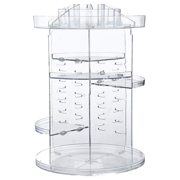 360 Degree Rotating Acrylic Makeup Organizer