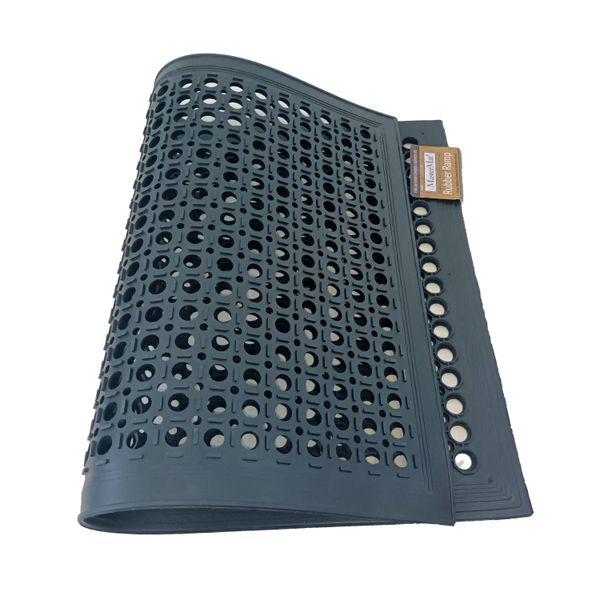 MasterMat Black Rubber Ramp Mat 60 x 90cm