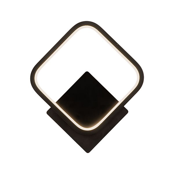 28370 Sibu LED Black Outdoor Wall Light